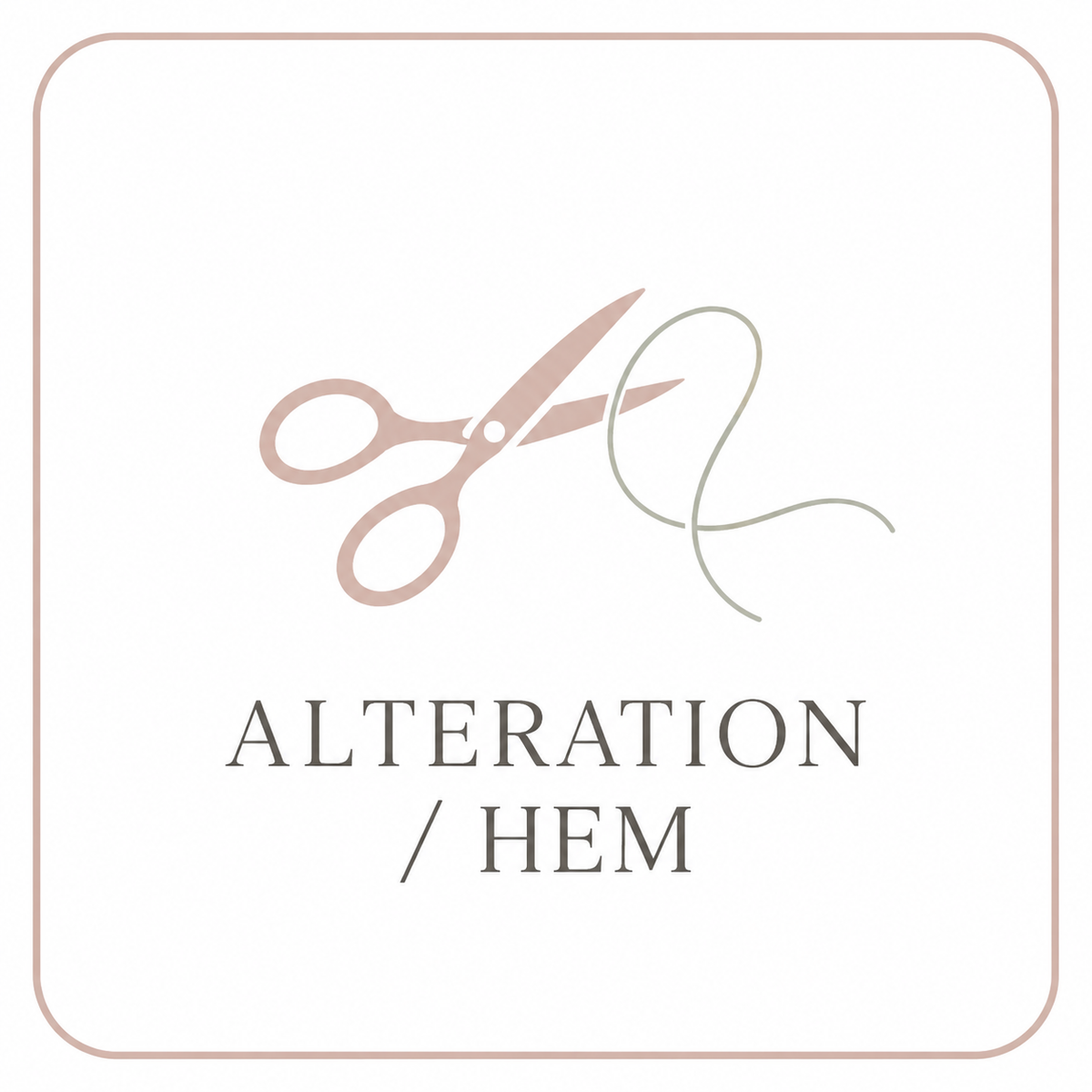 Alteration/Hem - Simple
