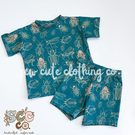 12/18m Park SS Tee and Shorts