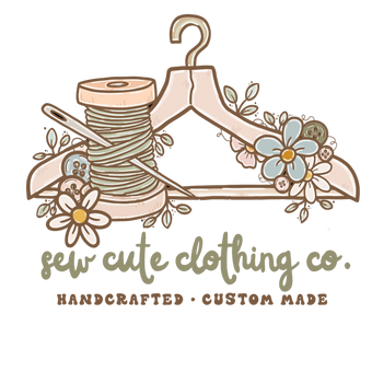 Sew Cute Clothing Co. logo