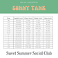 Sunny Tank