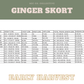 Ginger Skort
