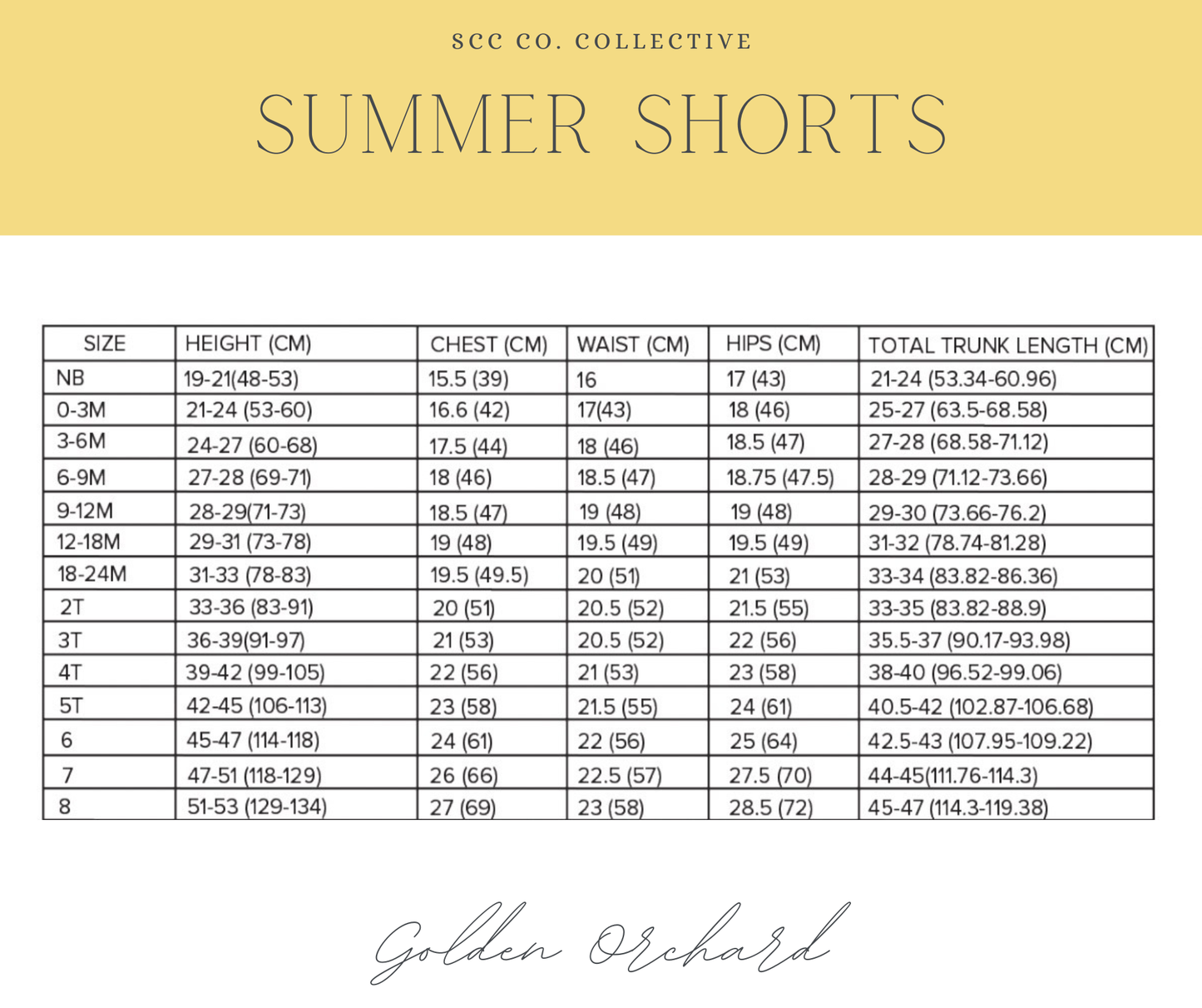 Summer Shorts