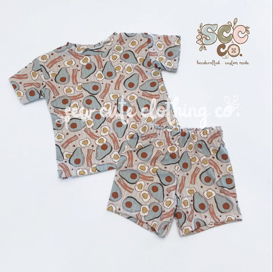 6-9m Tee and Shorts