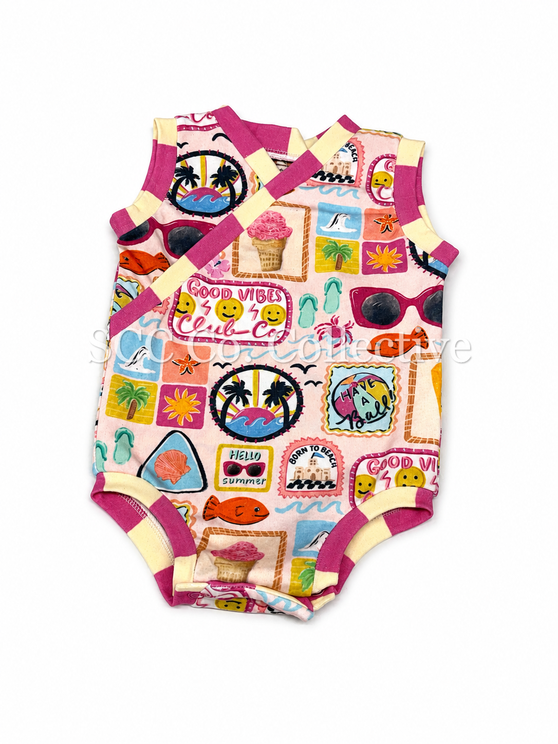 Cross-Cross Onesie