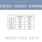 Criss-Cross Apron