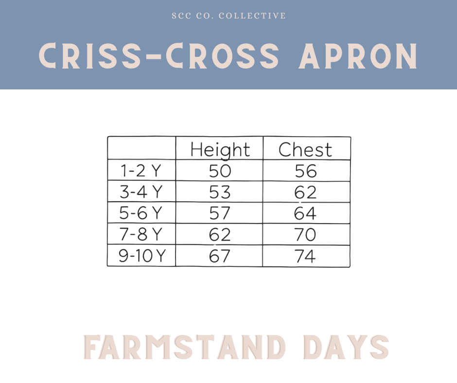Criss-Cross Apron