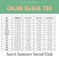 Colorblock Tee