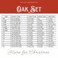 Oak Lounge Set