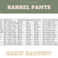 Barrel Pants