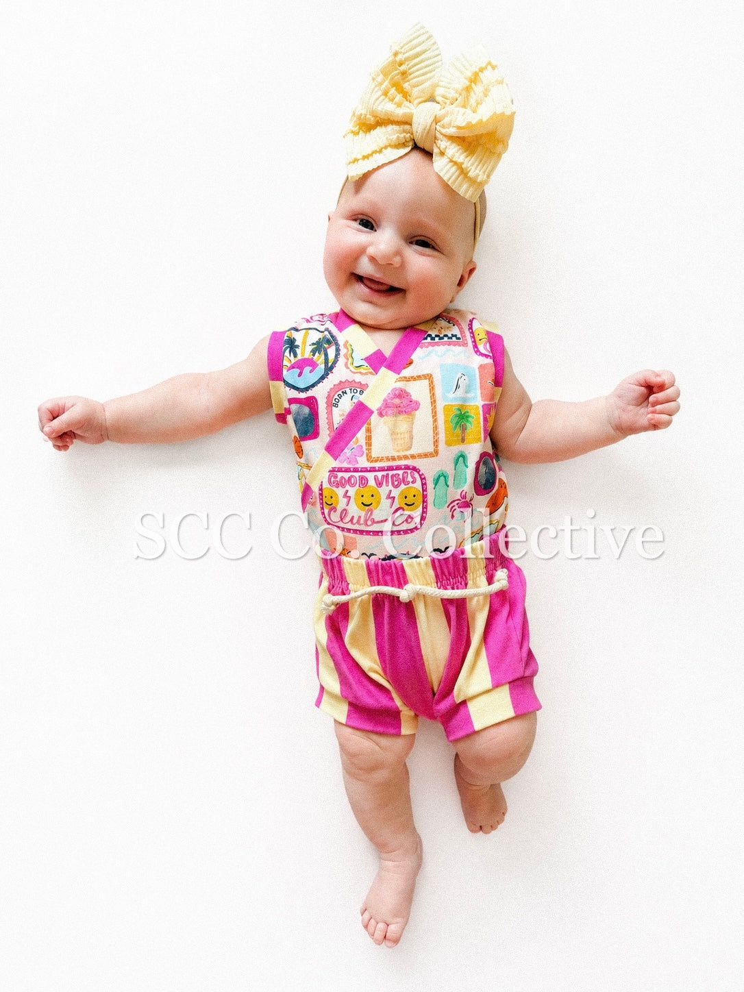 Cross-Cross Onesie