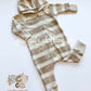 12/18m Hooded Raglan Romper